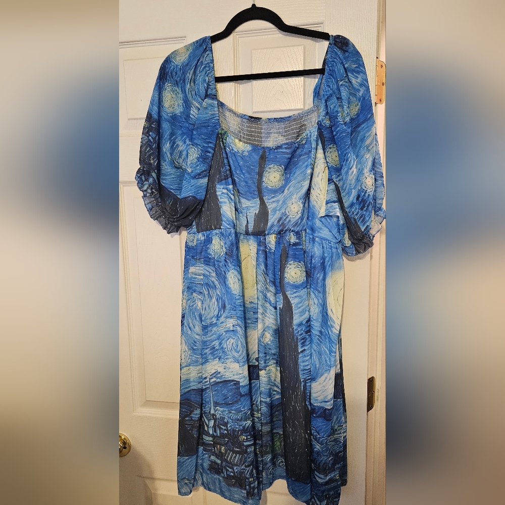 Shein starry night dress